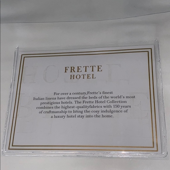 Frette Twin Bed-set. - Picture 5 of 5